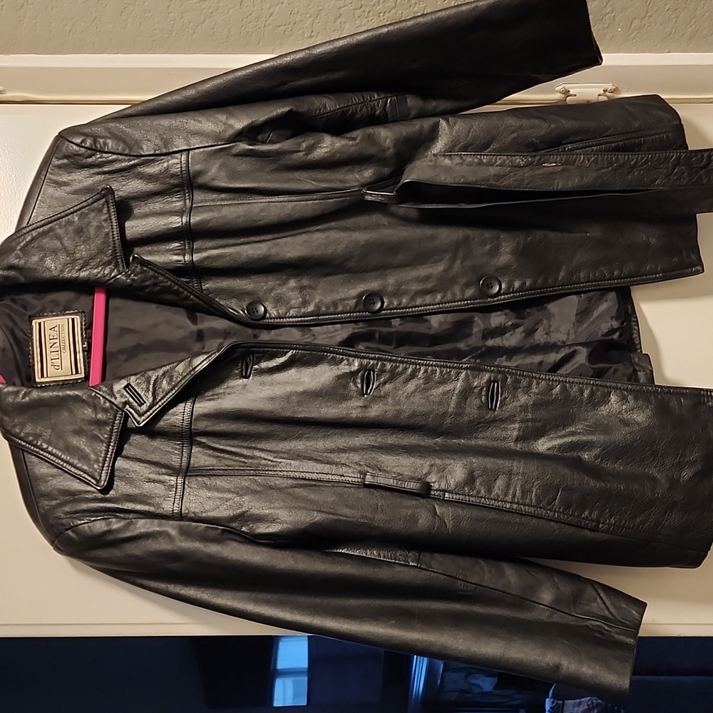 genuine leather  D'LINEA Collection women's jacket